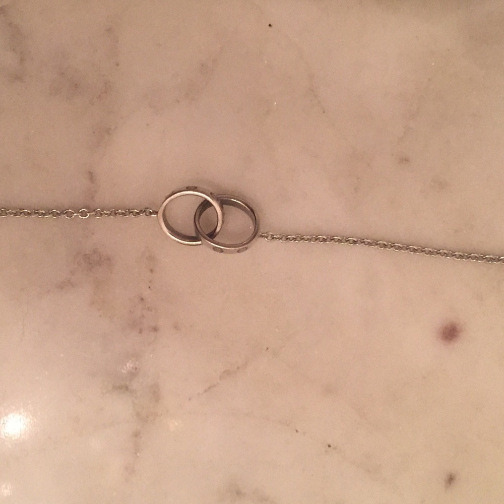 Cartier love bracelet in white gold